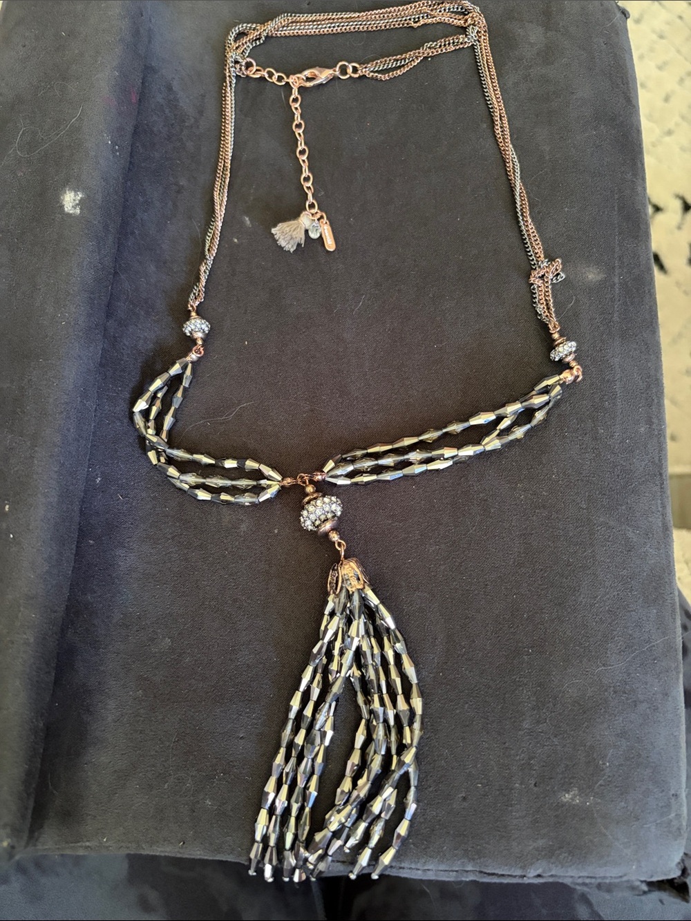 Lonna & Lilly tassel beaded necklace